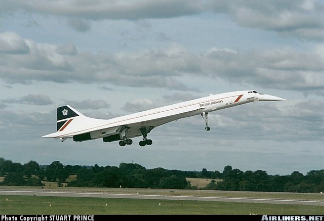 G-BOAA. British Airways Concorde. Photo: Stuart Prince