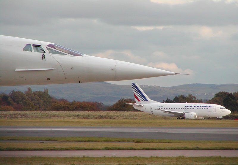 Concorde G-BOAC [1/11/03] Photo: Steve Grimshaw