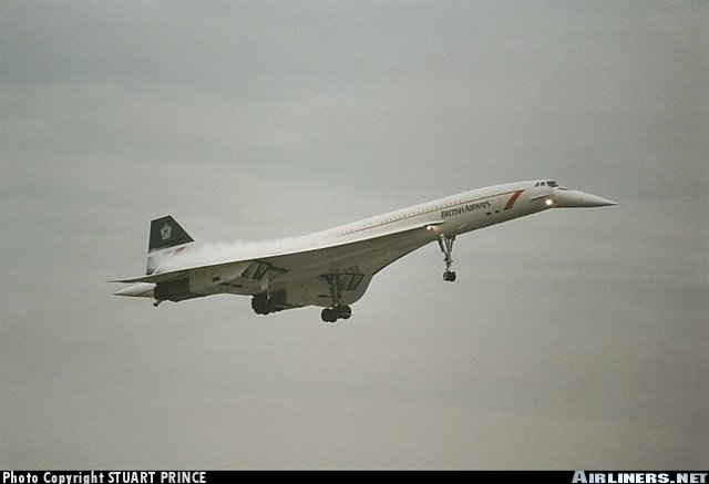 G-BOAG. British Airways Concorde. Photo: Stuart Prince