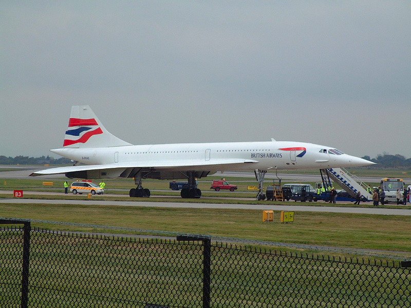 Concorde G-BOAG [22/10/03] Photo: Paul Yates