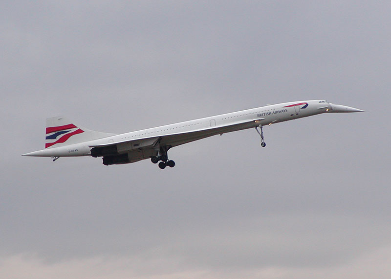 Concorde G-BOAG [22/10/03] Photo: Steve Grimshaw